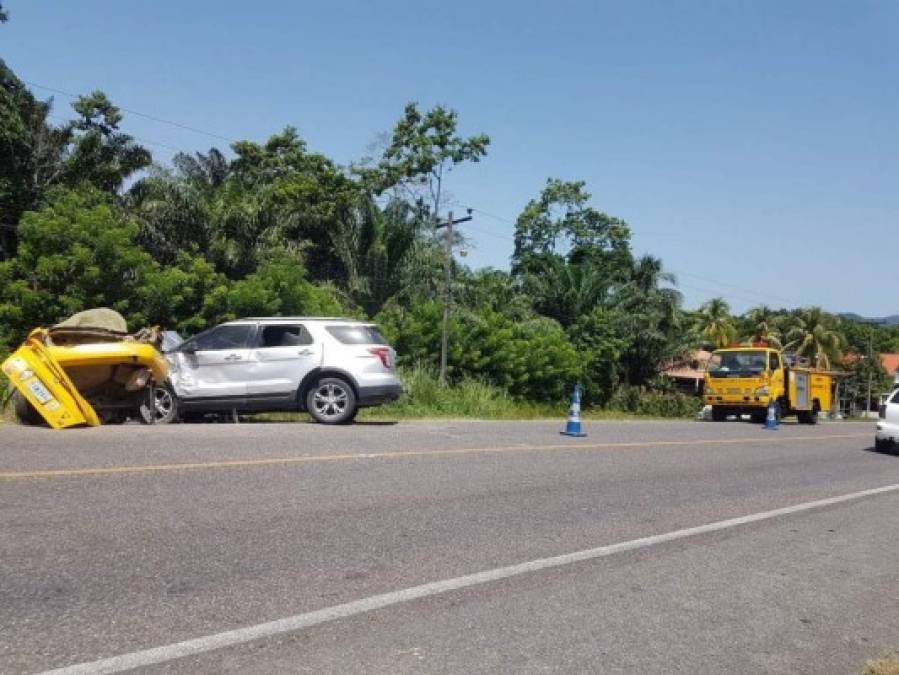 Fatales accidentes de tránsito que han dejado luto y dolor en las últimas semanas en Honduras