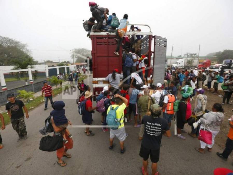 Así es la peligrosa 'ruta de la muerte' que recorre la caravana migrante