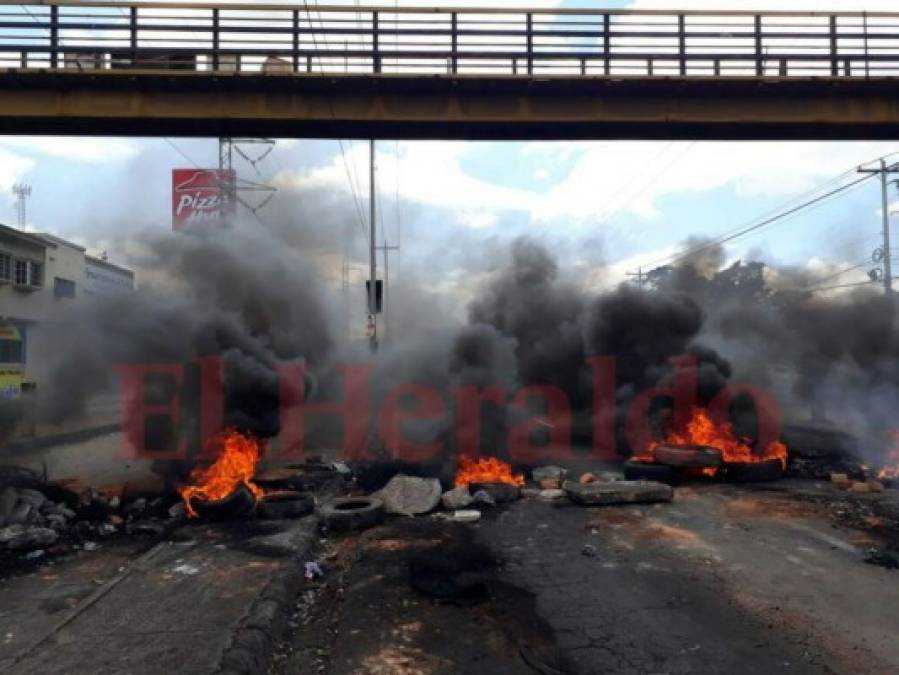 Simpatizantes de Nasralla continúan caos durante manifestaciones