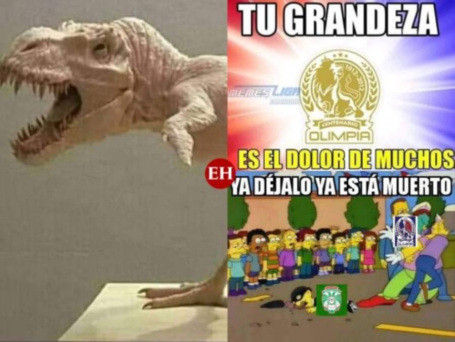 Con memes destrozan al Marathón por su derrota ante Olimpia