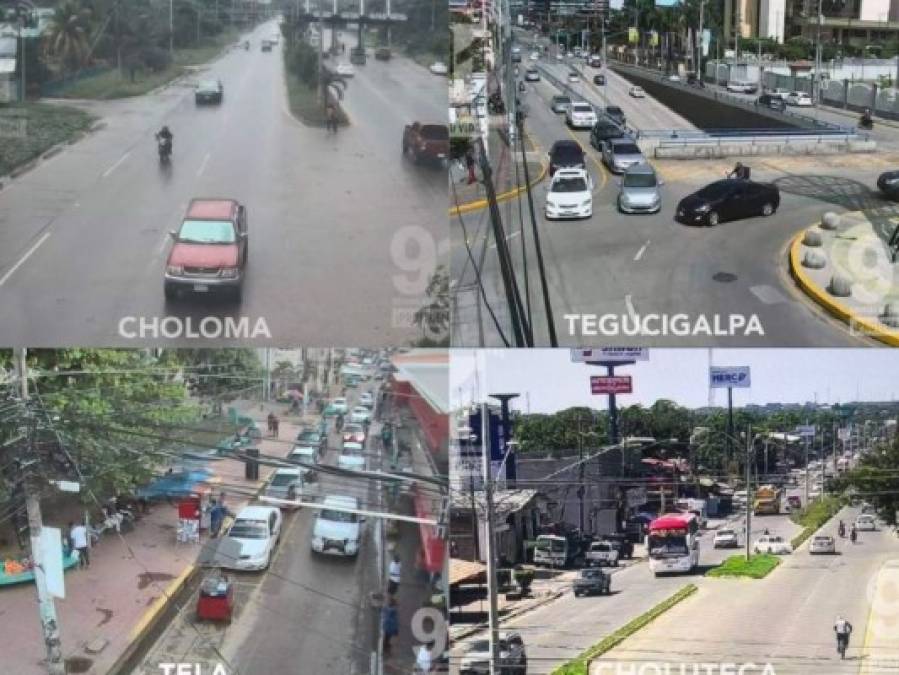 Imágenes del 911: El ambiente en Honduras previo a la llegada del huracán Iota