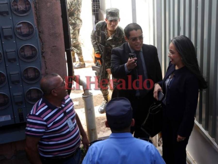 Las imágenes que no viste de la captura de la exprimera dama de Honduras, Rosa Elena de Lobo