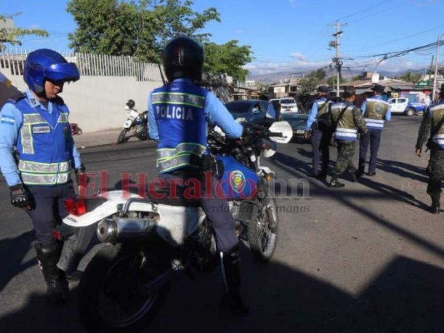 FOTOS: Operativos en la capital para controlar circulación en cuarentena