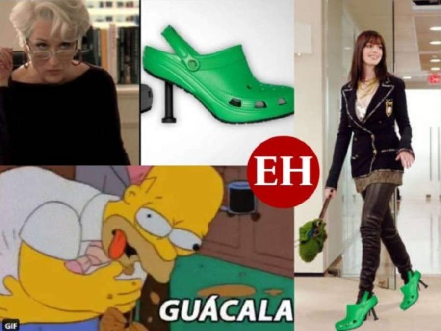 Clones: las nuevas sandalias crocs con tacón que desatan los memes en Internet