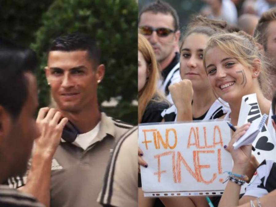 Locura en el debut de Cristiano Ronaldo con la Juventus de Italia