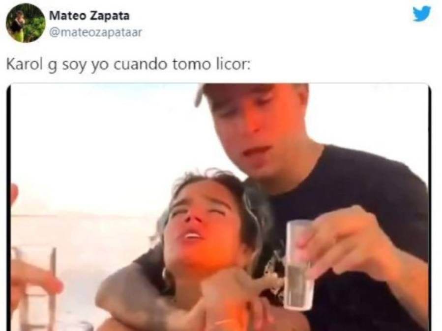 Los memes de Karol G por sus vacaciones en México