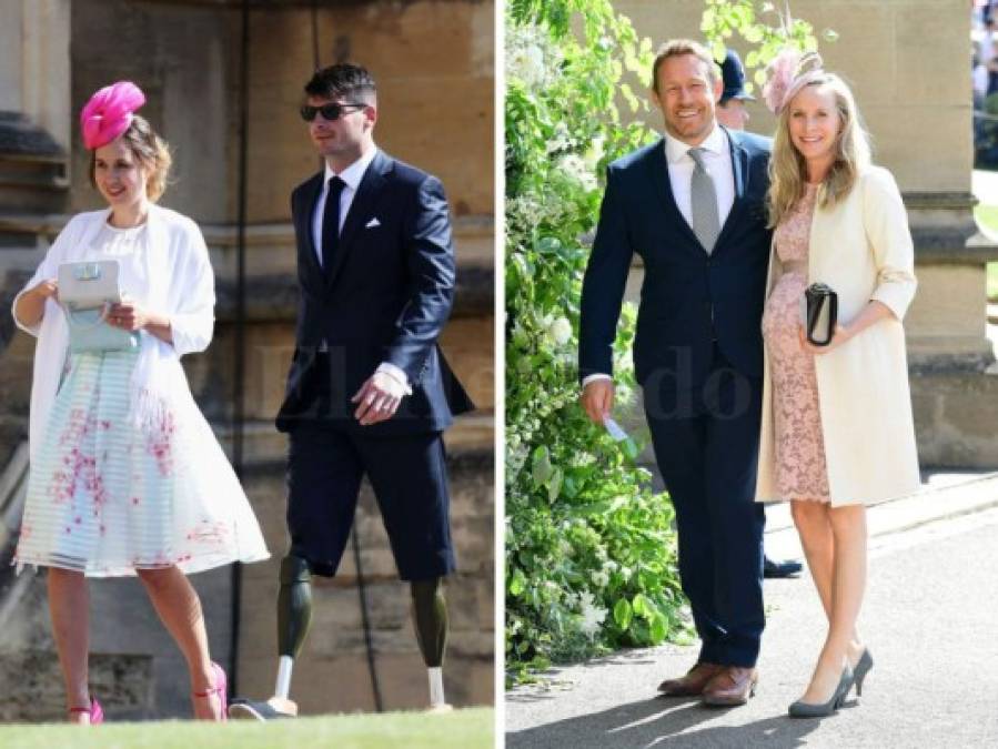 Los lujosos vestidos de los invitados a la boda real entre Harry y Meghan Markle