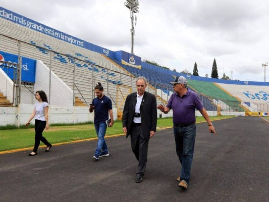 El Estadio Nacional no cumple con las normas FIFA...