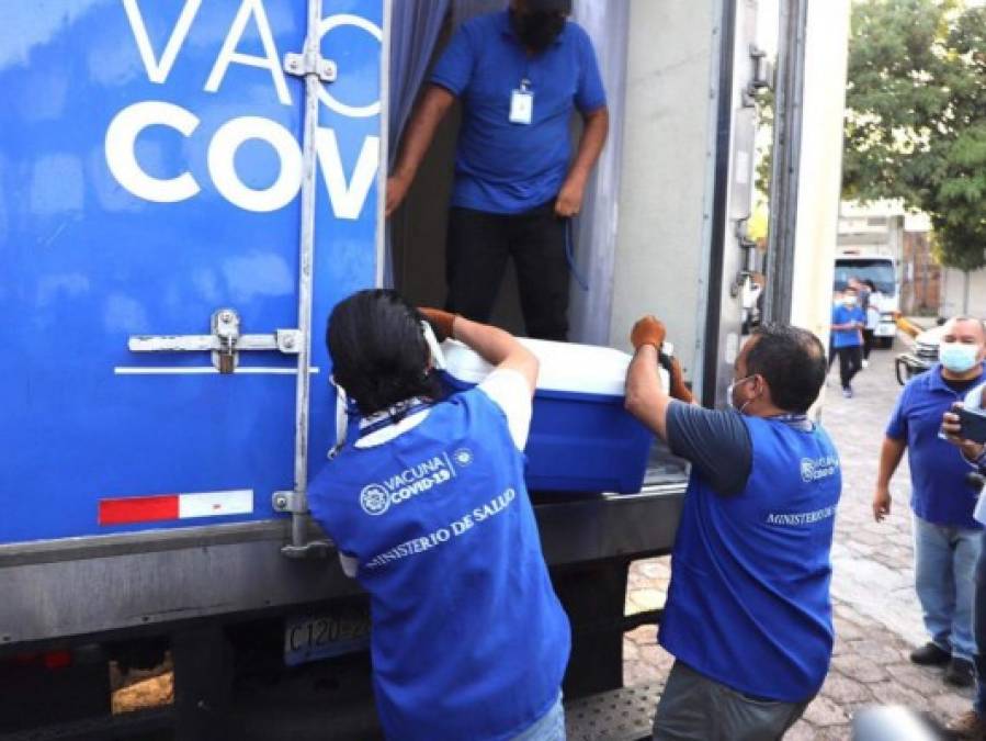 'Honduras se lo agradece': emoción por donación de vacunas desde El Salvador