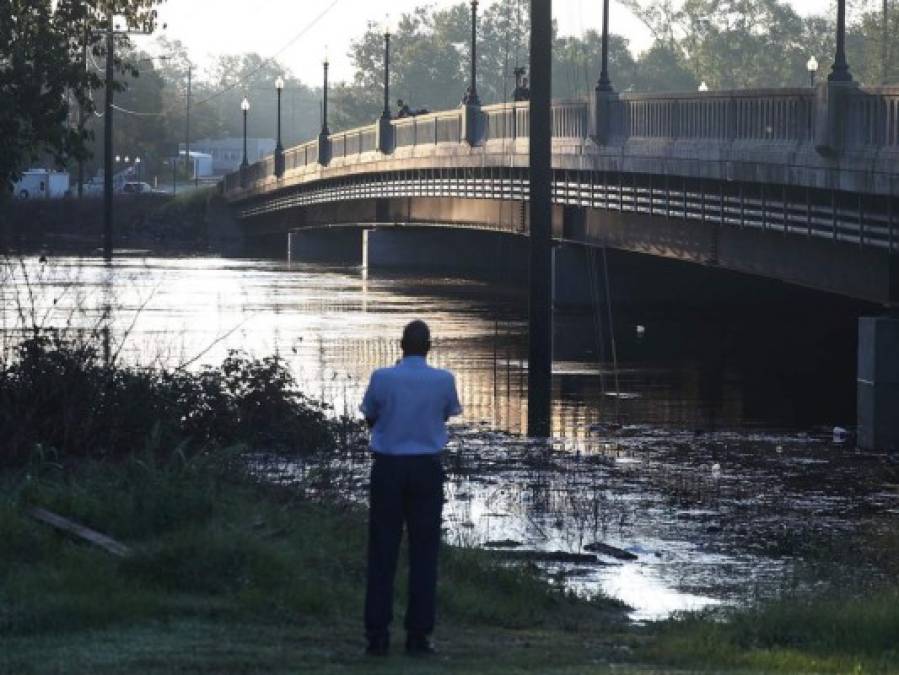 Las imágenes que muestran el desastre dejado por huracán Florence en las Carolinas