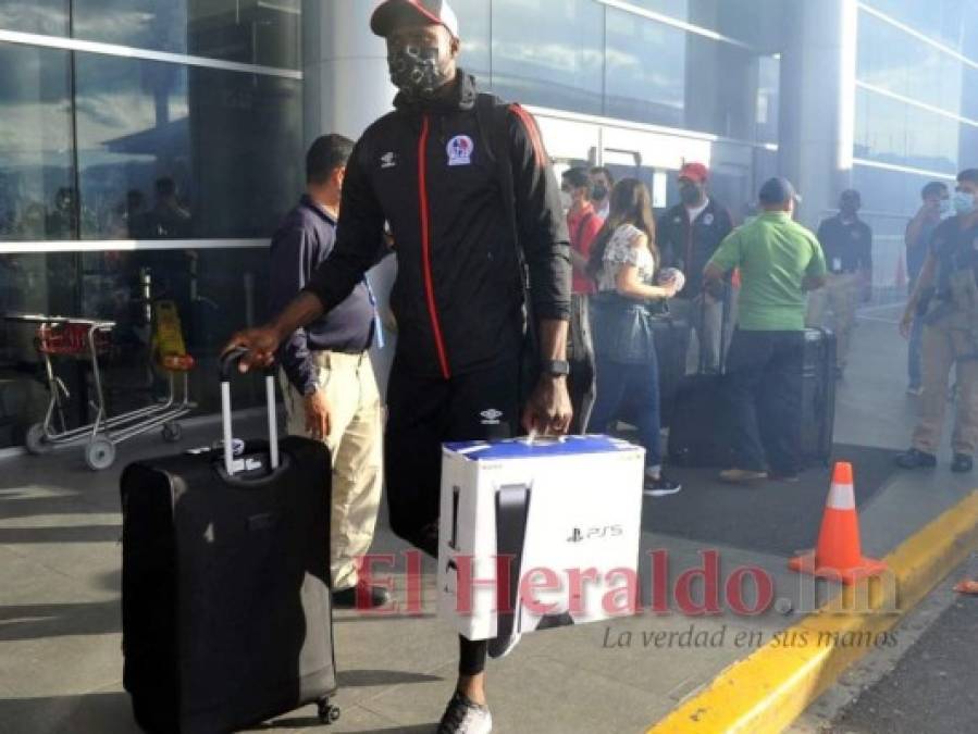 FOTOS: Así fue la llegada de Olimpia a Tegucigalpa tras su eliminación de la Concachampions