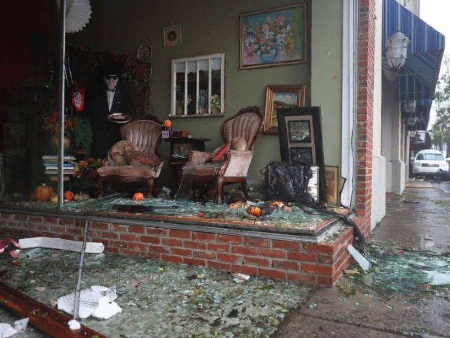 FOTOS: Los daños provocados tras la llegada del Huracán Michael a Florida