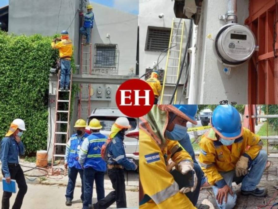 En imágenes: Tras hurto, cortan la energía eléctrica en exclusivas colonias de la capital