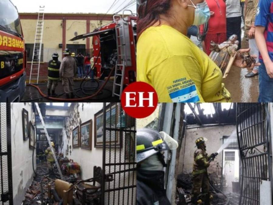 Incendio casi destruye por completo histórico inmueble de la avenida Cervantes (FOTOS)