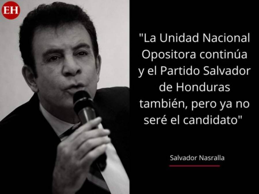 'Yo seré el primer designado presidencial de la fórmula de Xiomara': frases de Nasralla