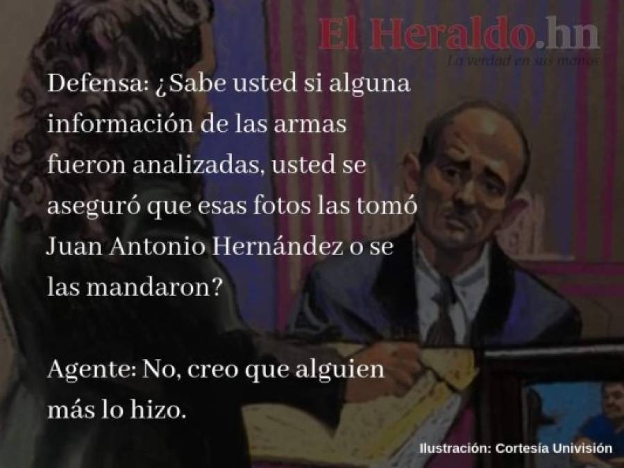 Las 10 preguntas clave de la defensa de Tony Hernández al agente de la DEA