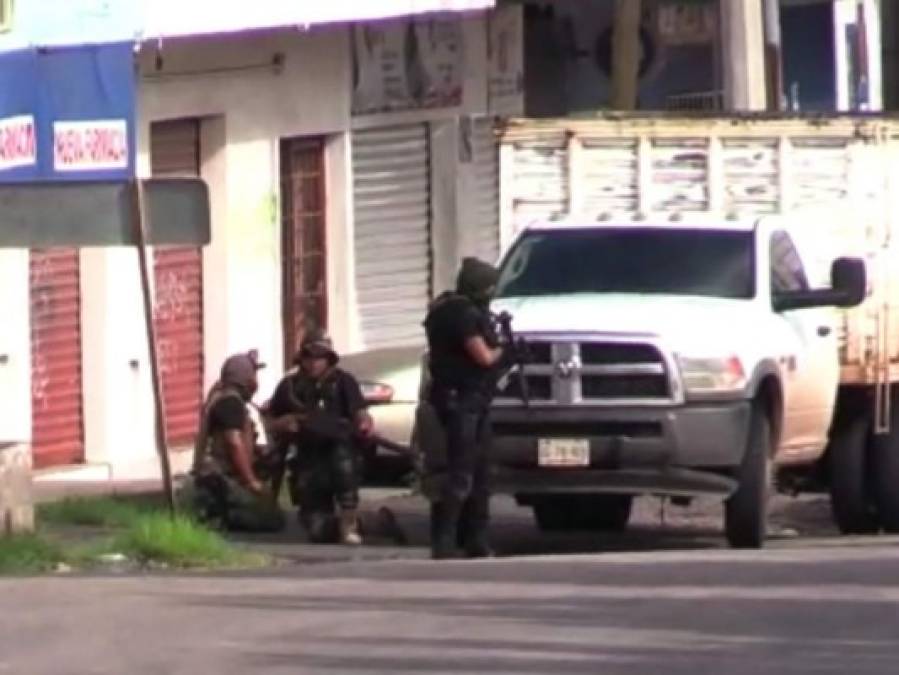 Las fotos más impactantes de las balaceras en Culiacán por captura del hijo de 'El Chapo'