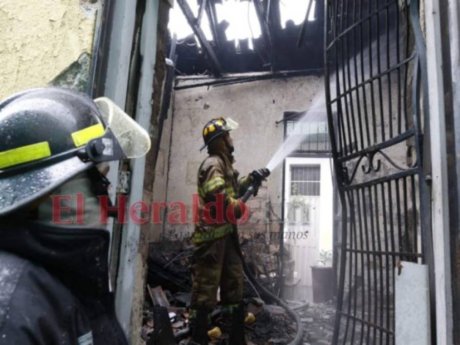 Incendio casi destruye por completo histórico inmueble de la avenida Cervantes (FOTOS)