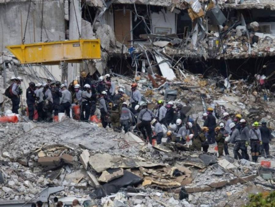 FOTOS: Sexto día de búsqueda de sobrevivientes tras colapso de edificio en Miami