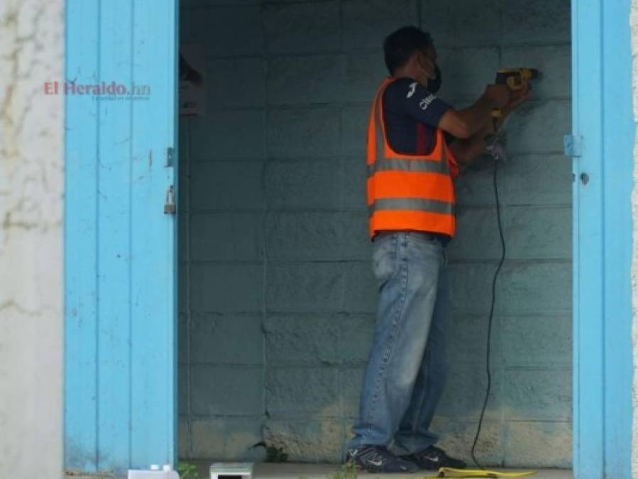 Así se encuentra el estadio Olímpico previo al juego de Honduras ante Estados Unidos