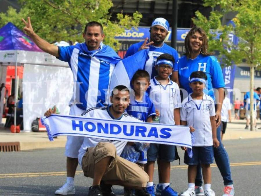 ¡FOTOS! Los hondureños le cumplen a la Selección en su debut en la Copa Oro