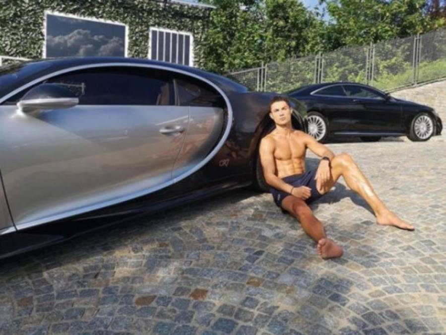 Así es el lujoso Bugatti de Cristiano Ronaldo; solo hay 10 en el mundo (FOTOS)