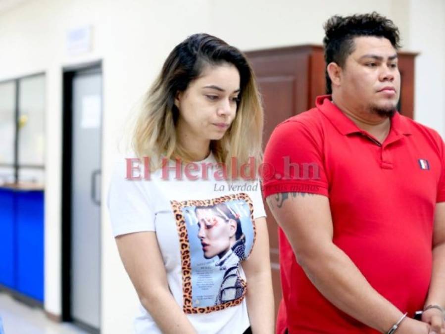 FOTOS: Así fue la llegada de la ex Miss Honduras a los tribunales de SPS