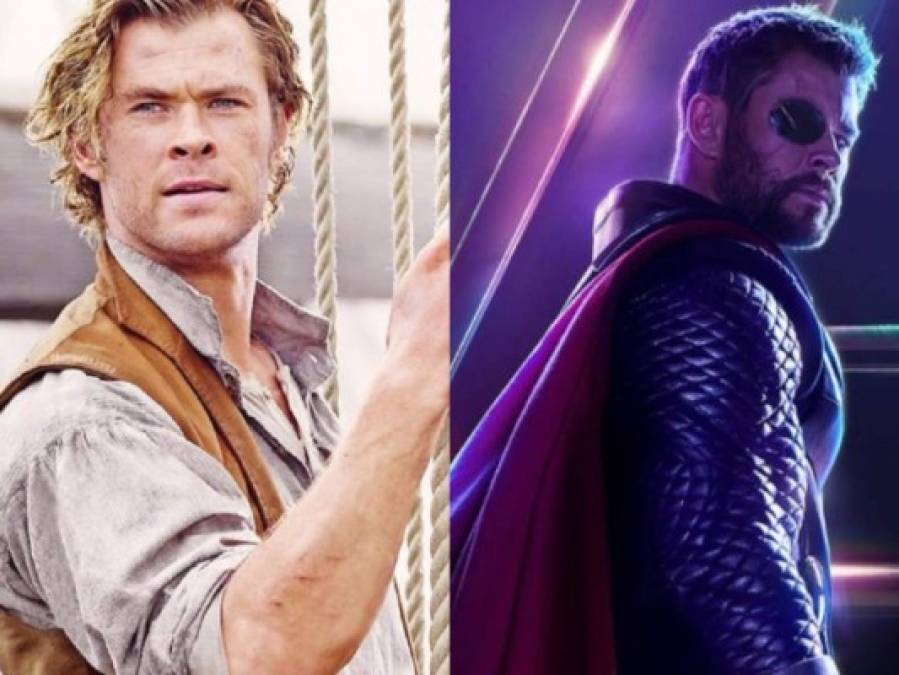El antes y después de los protagonistas de Avengers: Infinity War
