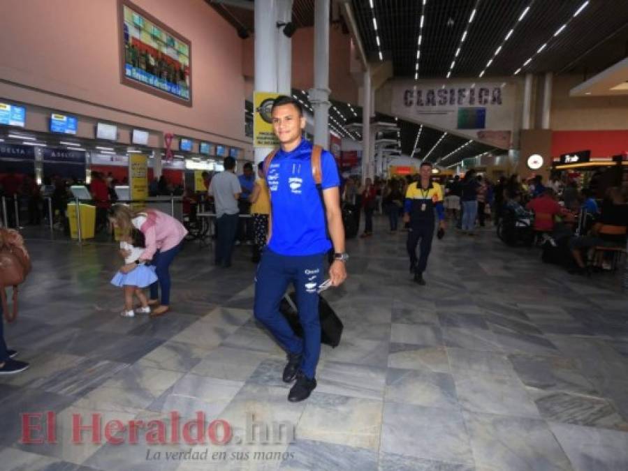 Selección de Honduras viajó a Trinidad y Tobago para jugar la Liga de Naciones