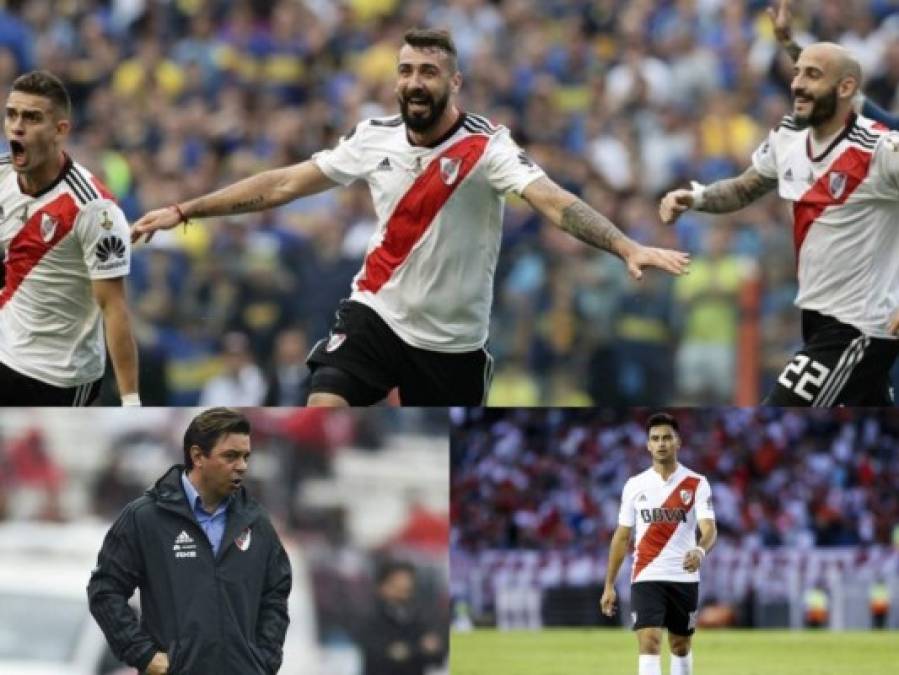 Así sería el 11 titular de River contra Boca en la final de Copa Libertadores