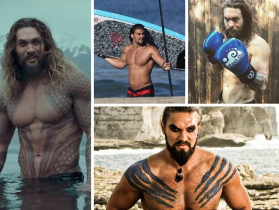 Jason Momoa, el guapo intérprete de Khal Drogo en la serie Games of Thrones