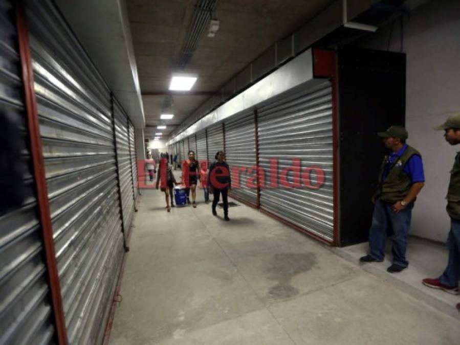 Imágenes del primer túnel peatonal en la capital de Honduras