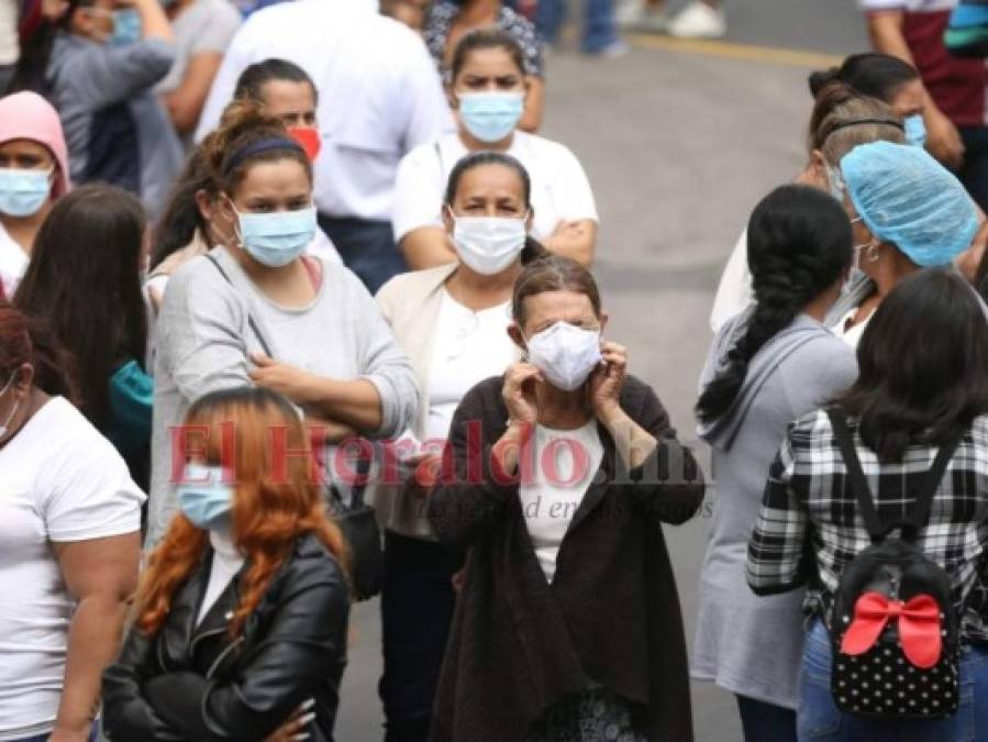 Hondureñas alzan su voz en el Día de la Mujer (FOTOS)