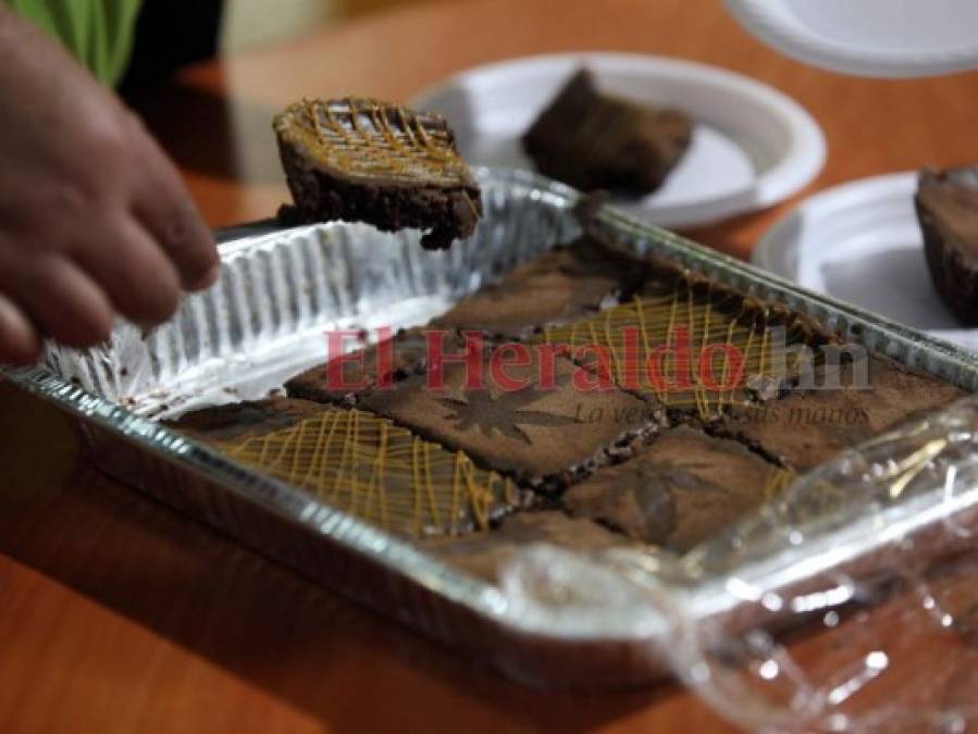 FOTOS: Así se comercializan los brownies de marihuana a través de las redes sociales en Honduras
