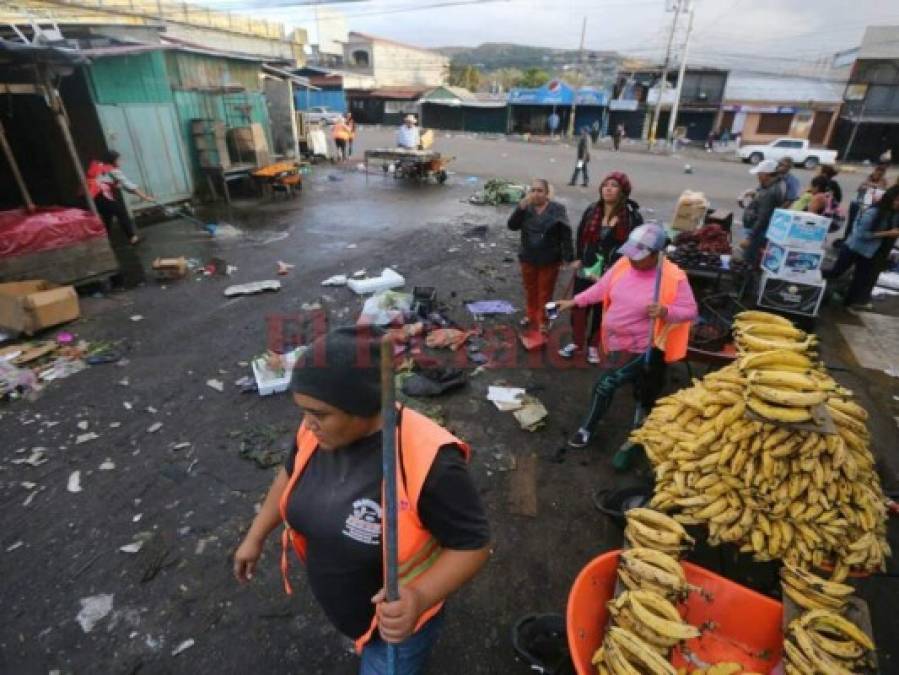 Más de 100 toneladas de basura dejó la Navidad en las calles capitalinas