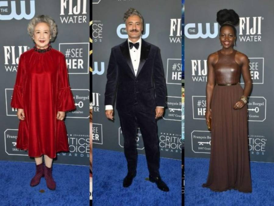 Critics Choice Awards 2020: Así lucieron los famosos en la alfombra azul