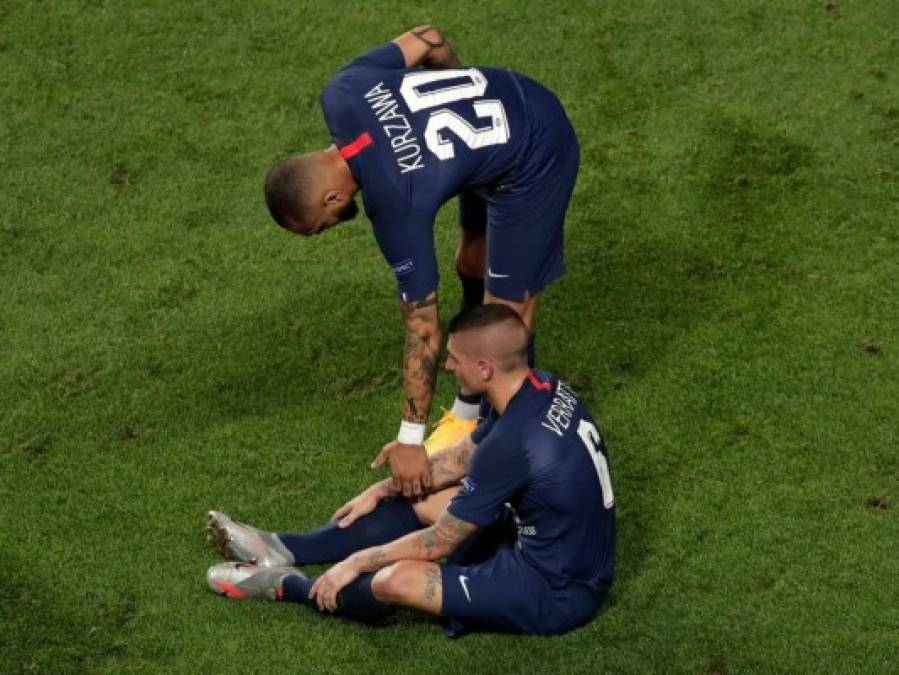 EN FOTOS: Lágrimas y frustración del PSG tras perder la Champions