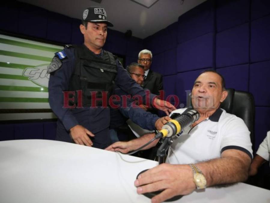 Fotos: Así se vivieron los segundos previos a la captura del periodista David Romero