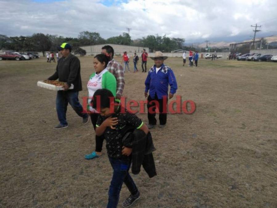 FOTOS: Ambientazo en Comayagua para el juego Olimpia vs Real Sociedad