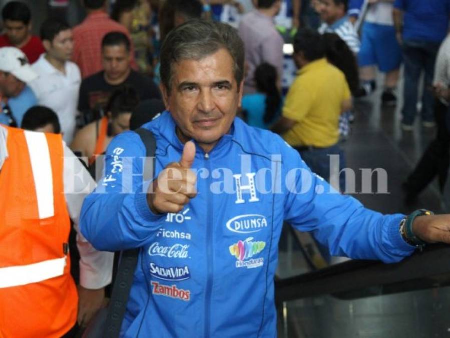 Fotos: Espectacular despedida recibió la Selección Nacional en el aeropuerto Toncontín