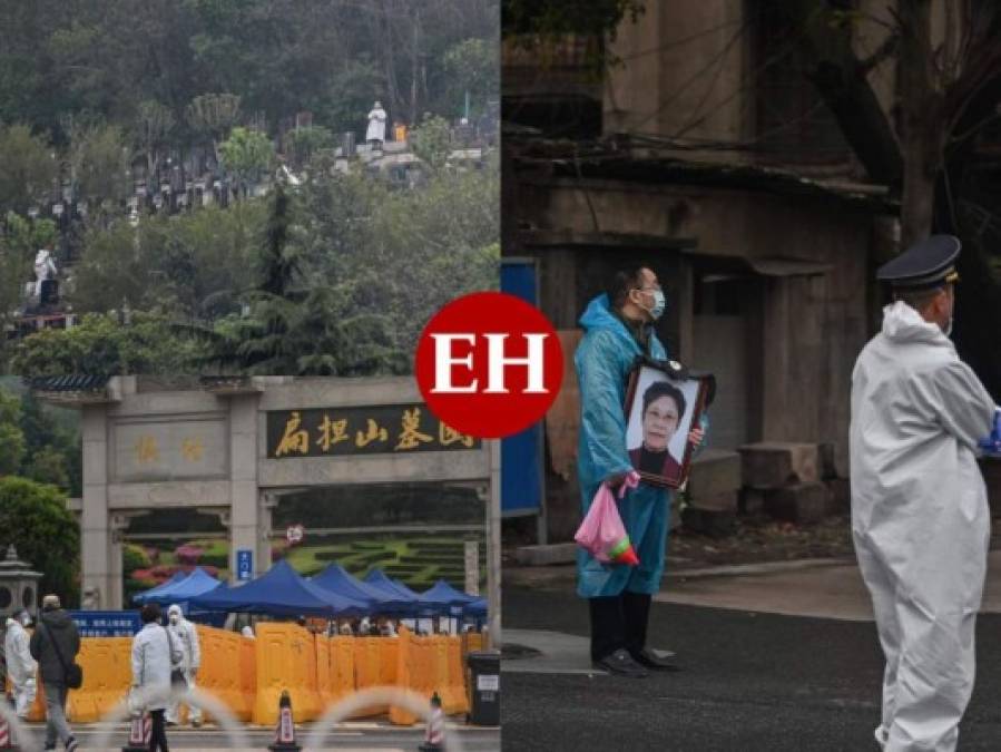Tras cuarentena por covid-19, muchos en Wuhan entierran a sus muertos