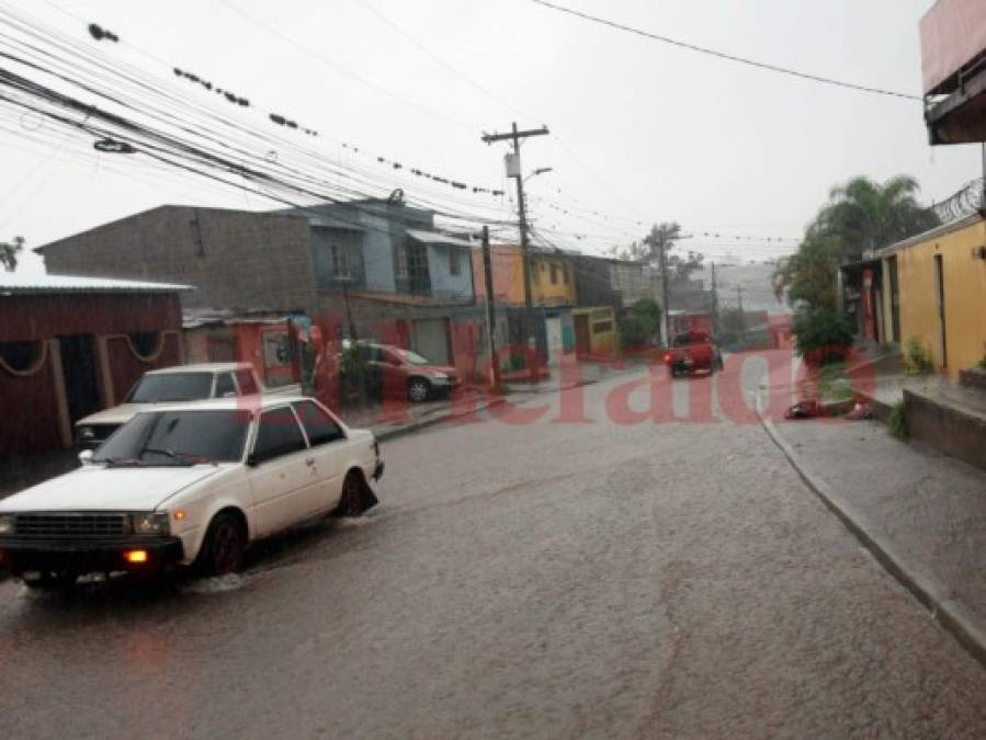 Imágenes de las inundaciones en la capital de Honduras