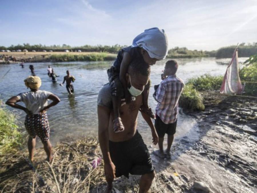 Las imágenes más impactantes de la crisis migratoria de haitianos en la frontera de EE UU