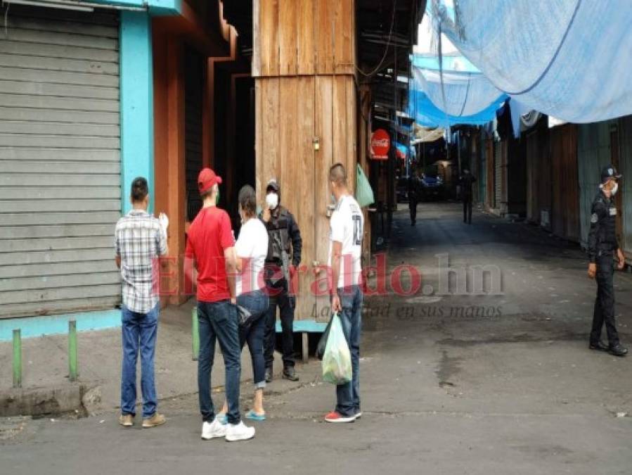 FOTOS: Ventas ambulantes, protestas y desalojos, hondureños no acatan medidas