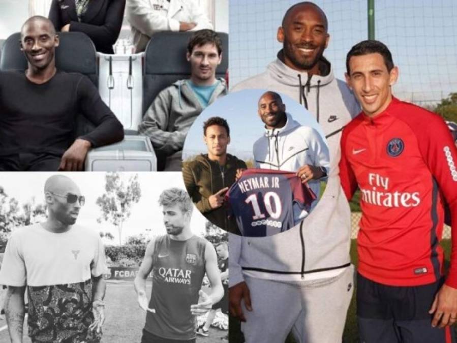 Kobe Bryant: Famosos futbolistas comparten sus recuerdos con la leyenda de los Lakers