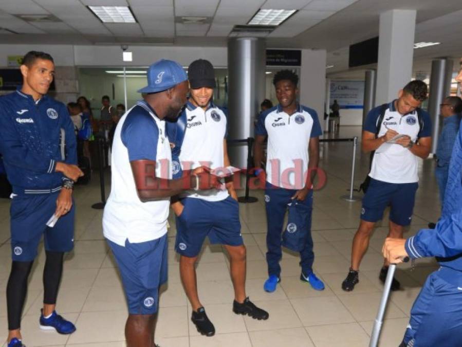 Así fue la salida de Motagua hacia Belice