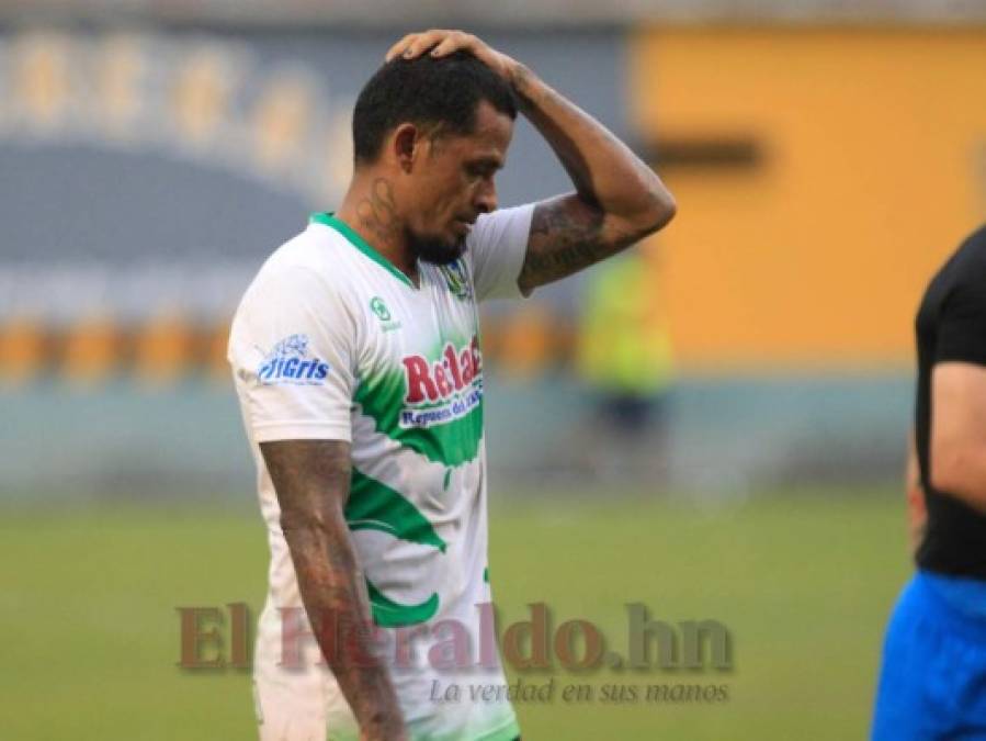 FOTOS: La tristeza en los jugadores del Juticalpa por tener un pie en el descenso