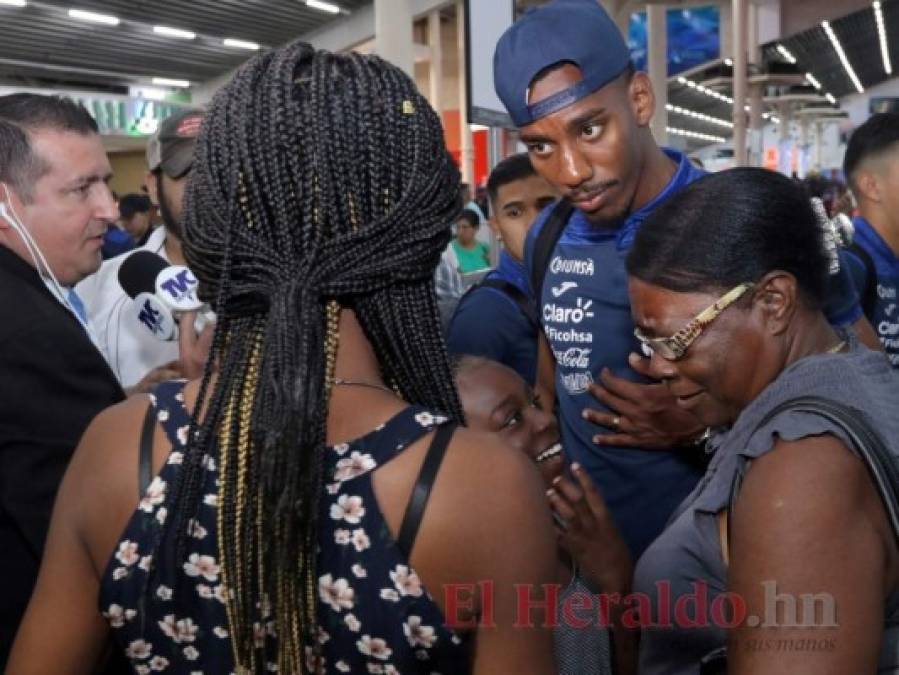 Las mejores imágenes de la salida de la Selección de Honduras hacia Estados Unidos