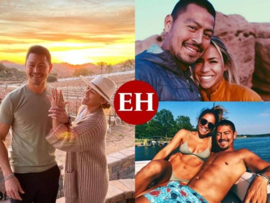 Así fue la propuesta de matrimonio del futbolista hondureño Roger Espinoza a su novia estadounidense (FOTOS)