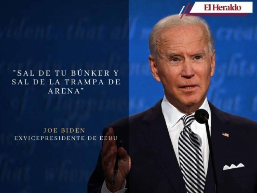 '¿Quieres callarte?': las explosivas frases de Biden contra Trump